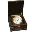 Купить Часы кварцевые настольные Seaton SP09 в шкатулке из латуни и дерева 7ft.ru в интернет магазине Семь Футов