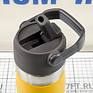 Купить Термобутылка для воды Stanley Go Series ST1009697010 герметичная 650мл 241x81мм из нержавеющей стали оранжевая 7ft.ru в интернет магазине Семь Футов