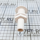 Купить Сливная трубка из белого пластика Easterner C11854 85 х 45 мм со шланговым наконечником 7ft.ru в интернет магазине Семь Футов