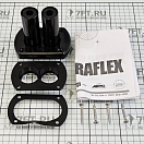 Купить Фитинг переборочный Ultraflex R8B 41299P 106x68мм из чёрного ABS-пластика для гидравлических шлангов KIT OB 7ft.ru в интернет магазине Семь Футов