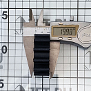 Купить Импеллер помпы охлаждения двигателей CEF 166 Ø56,6/12,8x19,8мм 12 лопастей из чёрного неопрена посадка шпонка, Osculati 16.194.49 7ft.ru в интернет магазине Семь Футов