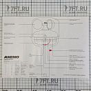 Купить Ручной анемометр Termometros ANVI 26.7151 Ø120х210мм диапазон 0-35 м/с механический чашечный 7ft.ru в интернет магазине Семь Футов