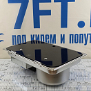 Купить Газовая одноконфорочная варочная панель Marine Rocket MR902SGSS 530x325мм с круглой мойкой слева из нержавеющей стали AISI304 и крышкой из закаленного дымчатого стекла 7ft.ru в интернет магазине Семь Футов