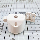 Купить Корпус защелки 30x40 мм для выдвижных ящиков до 10 кг Sugatsune Pkl-S/Wht Push Knob, Osculati 38.185.01 7ft.ru в интернет магазине Семь Футов