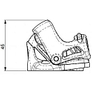 Купить Стопор кулачковый одинарный Spinlock PXR0206/T для тросов Ø2-6мм до 140кг с креплениями через проушины 7ft.ru в интернет магазине Семь Футов