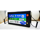 Купить Аккумулятор литий-ионный тяговый для электромотора LitJet LTJT-36V100E (ES12-250) 36В 100Ач 3840Вт IP67 520х269х220мм с bluetooth 7ft.ru в интернет магазине Семь Футов