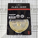 Купить Диск для троллинга Rhino Flexi Diver 6285108 Ø95мм 135г цвет Gold Swedish Flag 7ft.ru в интернет магазине Семь Футов