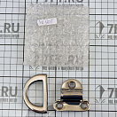 Купить Обушок складной с D-образным кольцом Meiao 36505 59x50мм из полированной нержавеющей стали 7ft.ru в интернет магазине Семь Футов