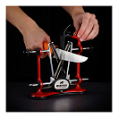 Купить Станок для заточки ножей Warthog Sharpeners 580082 V-Sharp A4 4 угла заточки 15°-20°-25°-30° стержни 325 грит корпус из красного окрашенного металла 7ft.ru в интернет магазине Семь Футов