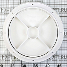 Купить Люк инспекционный круглый HMG Innovative Access Plate 505-305 Ø197/254мм вырез Ø209мм из белого пластика 7ft.ru в интернет магазине Семь Футов