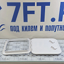 Купить Крышка рундука SeaFlo SFRE1-370-375-01 375x370мм из белого пластика 7ft.ru в интернет магазине Семь Футов