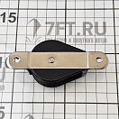 Купить Блок одношкивный направляющий HOLT HT92318 Ø39мм 135/820кг для троса до Ø10мм горизонтальный из нержавеющей стали AISI316 и ацетали 7ft.ru в интернет магазине Семь Футов