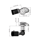 Купить Вертикальная лебедка без барабана Vetus Maxwell P102576 тип RC10 24В 1200Вт 850Кг цепь 10мм трос 16мм для судов до 16м и палубы 100мм 7ft.ru в интернет магазине Семь Футов