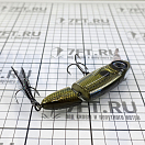 Купить Воблер SPRO Iris Underdog Jointed 100 4867-1825 100мм 26гр крючок №2 глубина погружения 0,8м цвет Shad 7ft.ru в интернет магазине Семь Футов