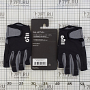 Купить Перчатки спортивные Gill Deckhand 7043L с открытыми пальцами размер L черные из нейлона/полиуретана 7ft.ru в интернет магазине Семь Футов