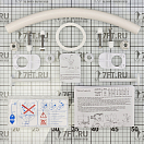 Купить Унитаз судовой/гальюн Matromarine Products Compact 6600200700 400x450x340мм шланги Ø38мм(сливной)/Ø19мм(подачи воды) с ручной прокачкой 7ft.ru в интернет магазине Семь Футов