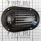 Купить Водозаборник овальный сетчатый Nuova Rade 16712 120x80мм из чёрного полиамида 7ft.ru в интернет магазине Семь Футов