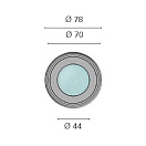 Купить Светильник светодиодный Foresti & Suardi Alhena-Dropp I 6133.C.4000 Power Led 3 10 - 30 В 5 Вт с диммером белый свет 7ft.ru в интернет магазине Семь Футов