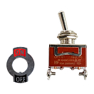 Купить Выключатель тумблер SPST ВКЛ-(ВЫКЛ) AAA AN3C-111AA 12В 6А 2P однополюсный 7ft.ru в интернет магазине Семь Футов