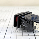 Купить Выключатель клавишный Nekeke A11624GR (ON)-OFF-(ON) 12/24В 20/10А однополюсный с двумя светодиодами 7ft.ru в интернет магазине Семь Футов