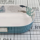 Купить Набор для закусок Marine Business Coastal 28013 270x90x30мм 3шт из белого/голубого меламина 7ft.ru в интернет магазине Семь Футов