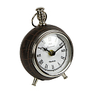 Купить Настольные часы Greenwich "1884" Nauticalia 2950 140мм из латуни и искусственной кожи 7ft.ru в интернет магазине Семь Футов