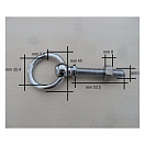 Купить Рым-болт с кольцом из хромированной латуни 45 мм, Osculati 39.170.60 7ft.ru в интернет магазине Семь Футов