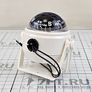 Купить Компас магнитный Sunfine Marine SF80304-2 86x62x74мм чёрная картушка Ø52мм красная подсветка 12Вт из белого ABS-пластика 7ft.ru в интернет магазине Семь Футов