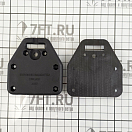 Купить Упор для плоских лат из нейлона Bainbridge A303BK 80x76x47мм с винтами и гайками 7ft.ru в интернет магазине Семь Футов