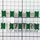Купить Система маркировки цепи 8мм зелёного цвета 10 вставок Chain Rainbow, Osculati 01.500.08VE 7ft.ru в интернет магазине Семь Футов