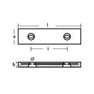 Купить Цинковый стержневой анод Tecnoseal Sea Ray 00278Е 540x130x70мм с 2 отверстиями 7ft.ru в интернет магазине Семь Футов