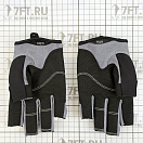 Купить Перчатки спортивные Gill Deckhand 7043M с открытыми пальцами размер M черные из нейлона/полиуретана 7ft.ru в интернет магазине Семь Футов