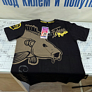 Купить Футболка мужская Hotspot design Fishing Mania 010000501 хлопок 100% размер S черный цвет 7ft.ru в интернет магазине Семь Футов