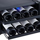 Купить Винный шкаф термоэлектрический Libhof Amateur AP-8 Black 410х515х275мм на 8 бутылок черный с синей подсветкой 7ft.ru в интернет магазине Семь Футов