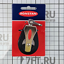Купить Блок одношкивный универсальный Ronstan RF41100 шкив Ø40мм 400/1000кг для троса Ø10мм с вертлюгом и скобой 7ft.ru в интернет магазине Семь Футов