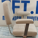 Купить Судовое кресло Vetus V-quipment Skipper CHCASW 590 x 535 x 595 мм белое поставляется без стойки 7ft.ru в интернет магазине Семь Футов