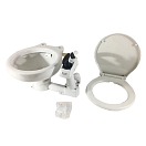 Купить Стандартный туалет Johnson Pump Aqua-T Super Compact 80-47625-01 410x460x310 с эргономичным поршневым насосом с ручным приводом 7ft.ru в интернет магазине Семь Футов