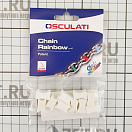 Купить Система маркировки цепи 8мм белого цвета 10 вставок Chain Rainbow, Osculati 01.500.08BI 7ft.ru в интернет магазине Семь Футов