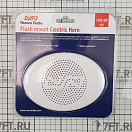 Купить Врезной электромагнитный звуковой сигнал Nuova Rade 74305 белый от 110 дБ водонепроницаемый  7ft.ru в интернет магазине Семь Футов