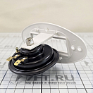 Купить Горн убираемый врезной 12В 100дБ 125х66х80мм в белом корпусе из АБС-пластика, Osculati 21.102.05 7ft.ru в интернет магазине Семь Футов