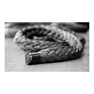 Купить Трос швартовный с 1 огоном English Braids Steelsafe 99 Stsf99_25M_1RL Ø36мм 115000кг 12прядей 25м из черного Dyneema 7ft.ru в интернет магазине Семь Футов
