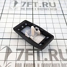 Купить Клавиша выключателя "Вытяжной вентилятор" TMC 008-039905 из чёрного пластика 7ft.ru в интернет магазине Семь Футов