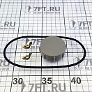 Купить Лаг со счетчиком пути Nasa Target2 132х98мм 12В 10мА 30узлов с датчиком-вертушкой 7ft.ru в интернет магазине Семь Футов