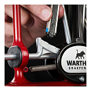Купить Станок для заточки ножей Warthog Sharpeners 580082 V-Sharp A4 4 угла заточки 15°-20°-25°-30° стержни 325 грит корпус из красного окрашенного металла 7ft.ru в интернет магазине Семь Футов