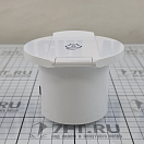 Купить Корпус для смесителя Plastimo EZ Water 67598 Ø95,74х71,2мм вырез Ø70мм из белого АБС-пластика с круглой жёсткой крышкой из белого АСА-пластика 7ft.ru в интернет магазине Семь Футов