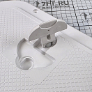 Купить Люк инспекционный со съемной крышкой Nuova Rade 45163 306х356мм из белого пластика 7ft.ru в интернет магазине Семь Футов