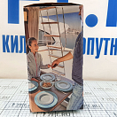 Купить Набор посуды на 4 человека Plastimo Atoll-Line P5242235 12 предметов из белого/голубого меламина 7ft.ru в интернет магазине Семь Футов