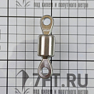 Купить Вертлюг ушко/ушко для закрутки стакселя Ronstan RF78 Ø8,1/19,1мм 1000кг из нержавеющей стали AISI316 7ft.ru в интернет магазине Семь Футов