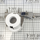 Купить Корпус для смесителя Plastimo EZ Water 67598 Ø95,74х71,2мм вырез Ø70мм из белого АБС-пластика с круглой жёсткой крышкой из белого АСА-пластика 7ft.ru в интернет магазине Семь Футов