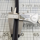 Купить Привальный брус для монтажа на выступающую кромку 24м 18x26мм из чёрного ПВХ, Osculati 44.482.00 7ft.ru в интернет магазине Семь Футов